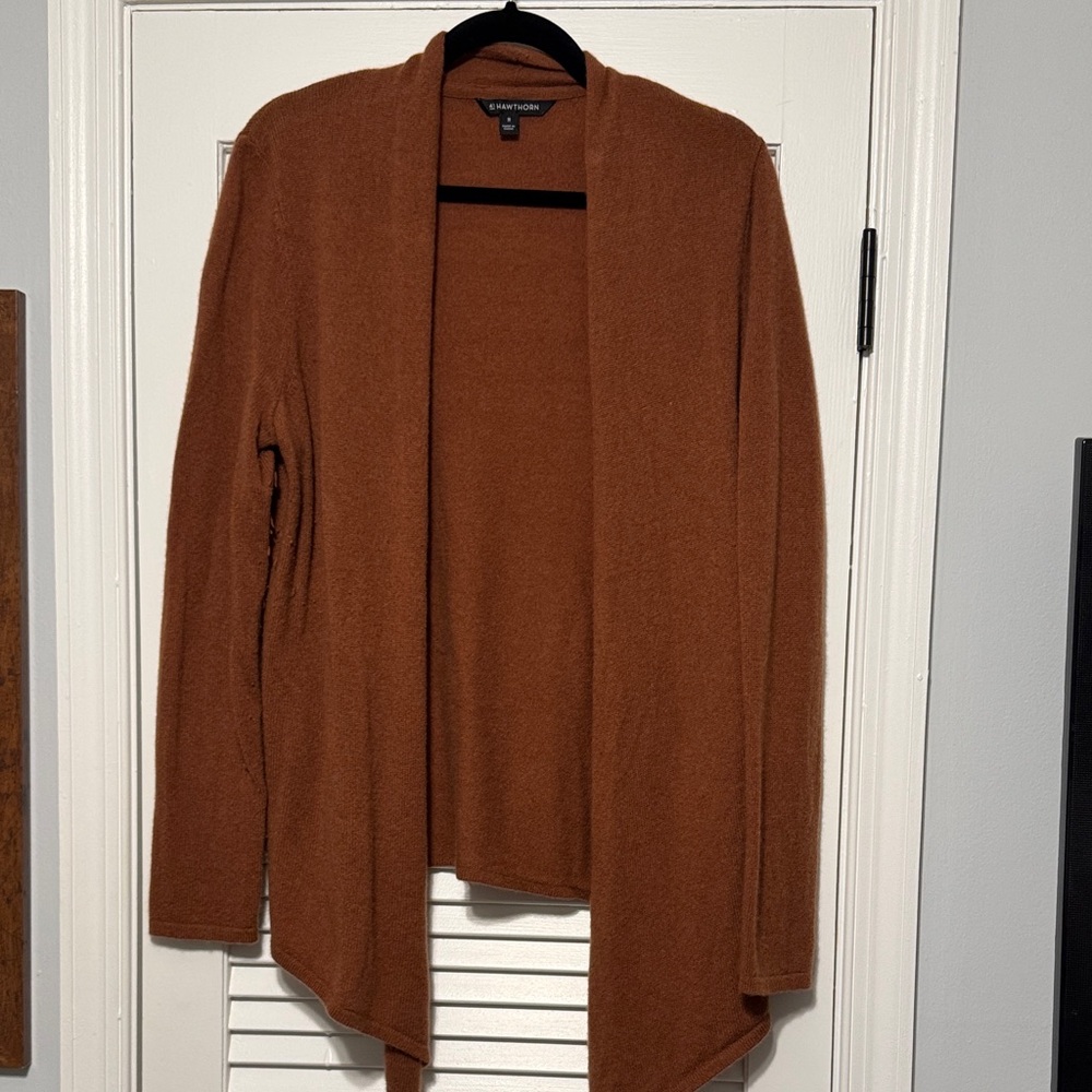 41 Hawthorn Open Cashmere Cardigan size 1X